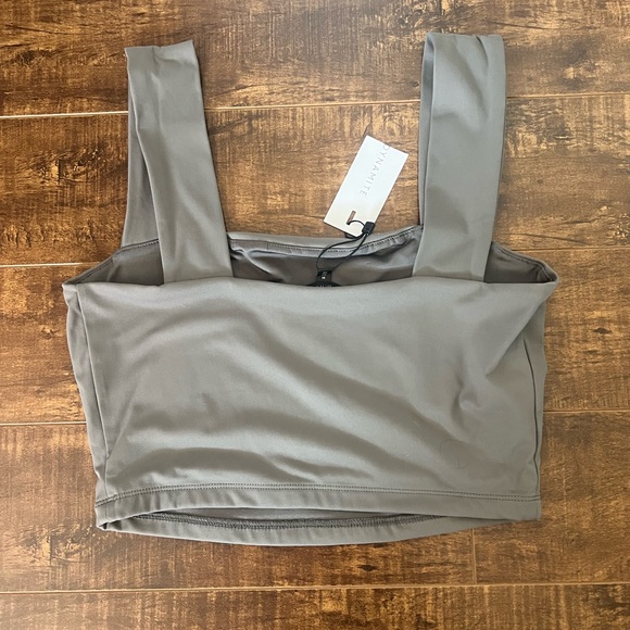 dynamite grey crop top - Picture 3 of 3